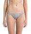 Calvin Klein Underwear – 000QF4529E-PGR tanga, Šedá barva