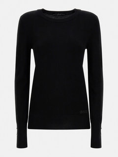 Luxusní Elinor svetr, Černá barva, XS, S, M, L, XL