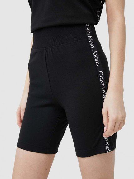 Módní Milano šortky, Černá barva, 2023