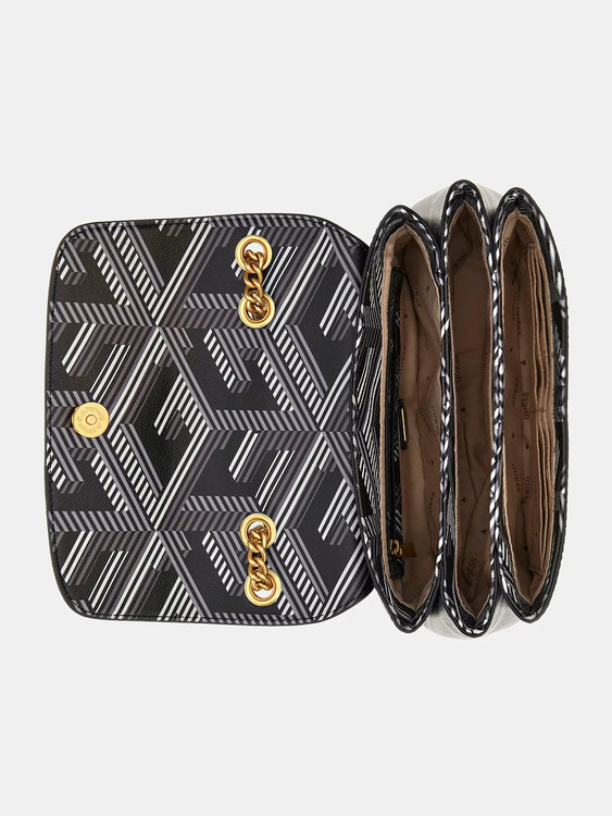 Módní Montreal crossbody, Černá barva, 2023