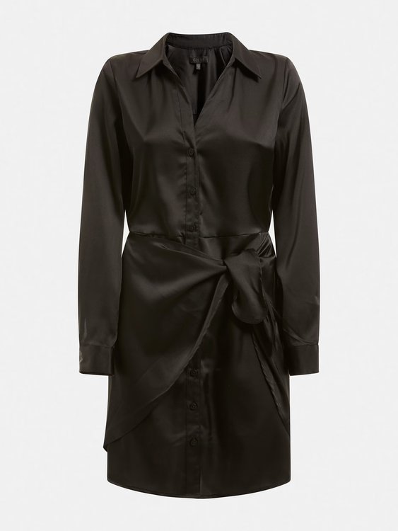 Luxusní Alya šaty, Černá barva, XS, S, M, L, XL