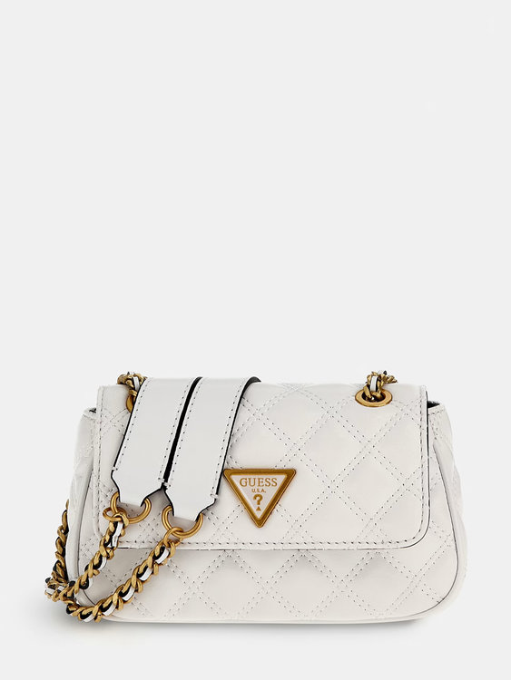 GUESS – Giully crossbody, Bílá barva