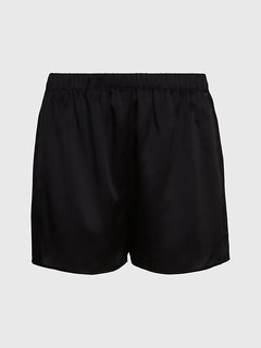 Black Elevated pyžamové kraťasy Černá barva Ženy