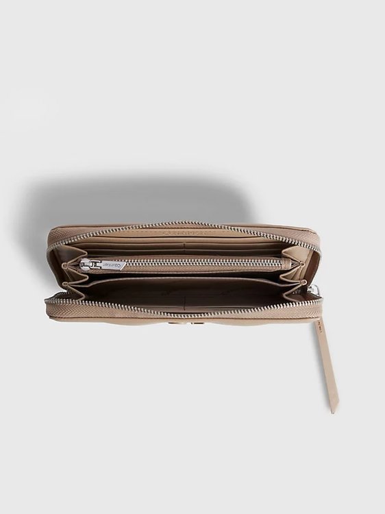 Módní Re-Lock peněženka, Béžová barva, 2023