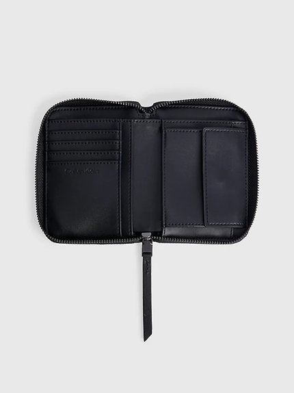 Módní Re-Lock peněženka, Černá barva, 2023