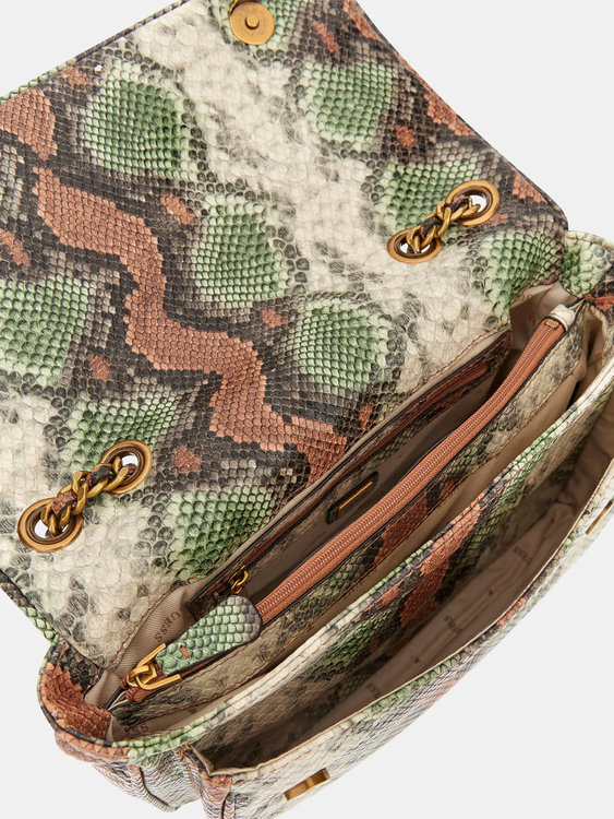 Módní Becci crossbody, Hnědá, Zelená barva, 2023