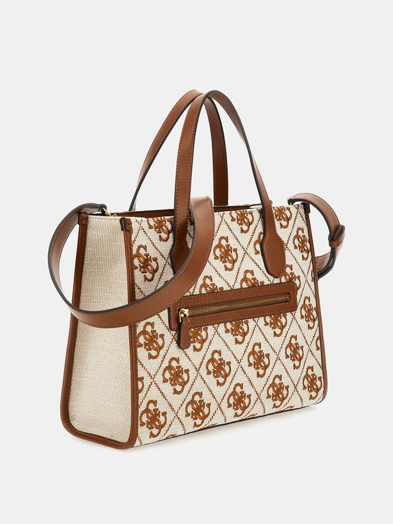 Silvana kabelka – GUESS, Hnědá barva Ženy