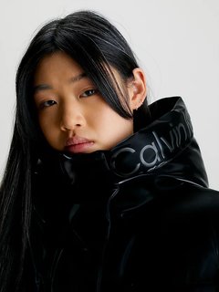 Luxusní Glazed bunda, Černá barva, XS, S