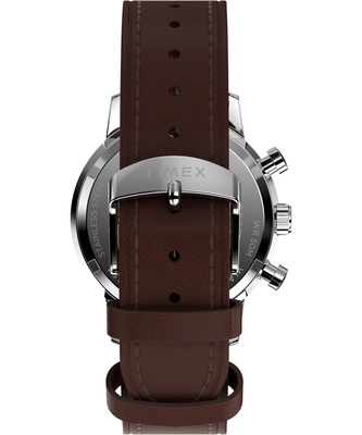 Marlin hodinky – TIMEX, Hnědá, Stříbrná barva Muži