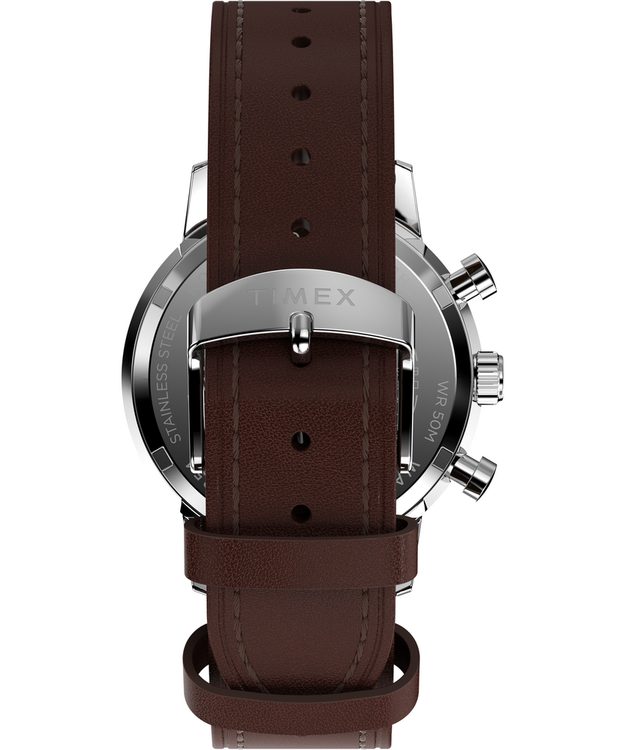 Marlin hodinky – TIMEX, Hnědá, Stříbrná barva Muži