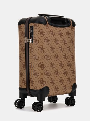 Kallisto kufr – GUESS, Béžová, Hnědá barva Ženy