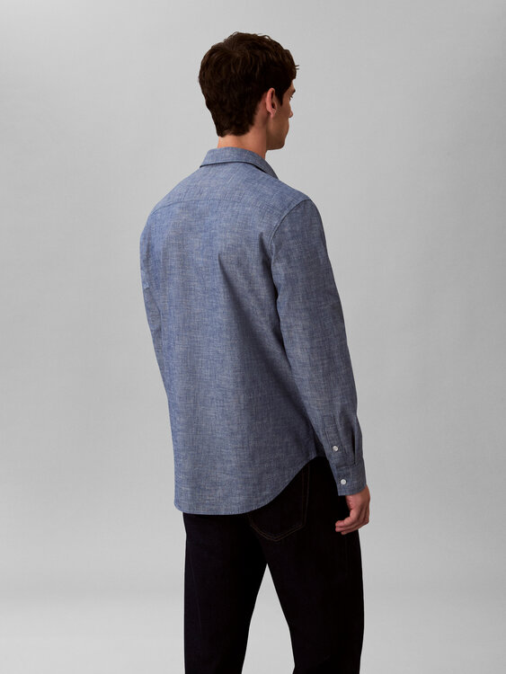 LV04RF109G-C32 košile l/s – Calvin Klein Jeans Muži