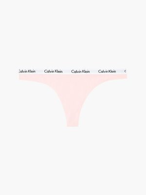 Calvin Klein Underwear – Carousel Tanga, Růžová barva