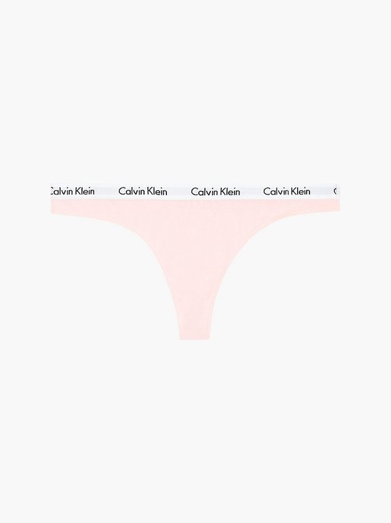 Calvin Klein Underwear – Carousel Tanga, Růžová barva