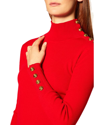 Cuba šaty Červená barva Ženy