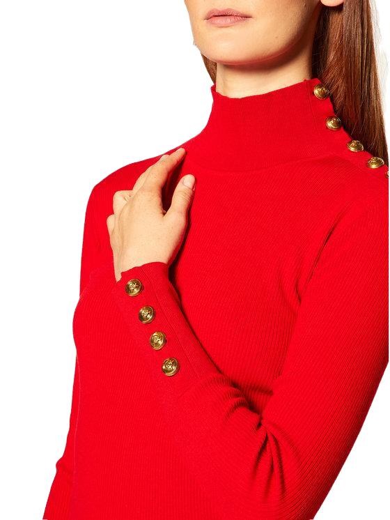 Cuba šaty Červená barva Ženy