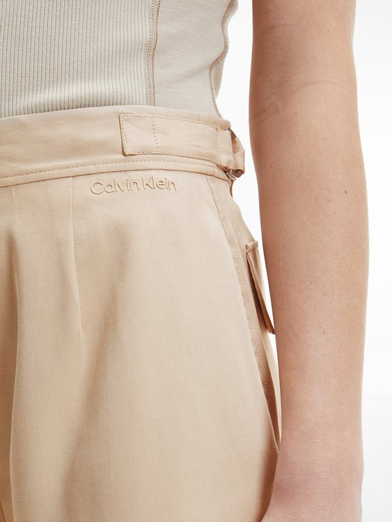 Utility kraťasy – Calvin Klein, Béžová barva Ženy 1