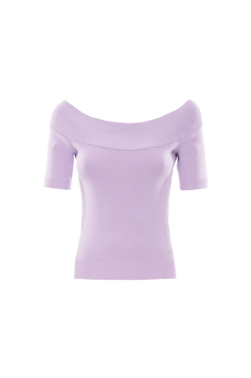 Módní Minus svetr, Fialová barva, 2022