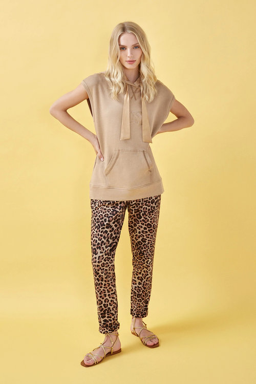 Nenette – Quasi tepláky, Hnědá barva