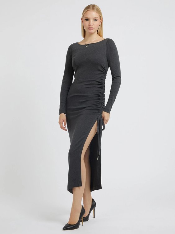 Guess – Louise šaty, Šedá barva