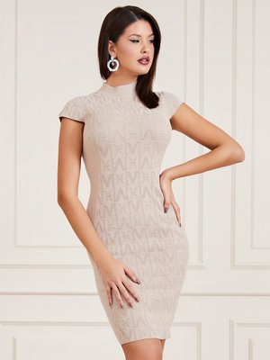 Sibilla šaty – Marciano, Béžová barva Ženy