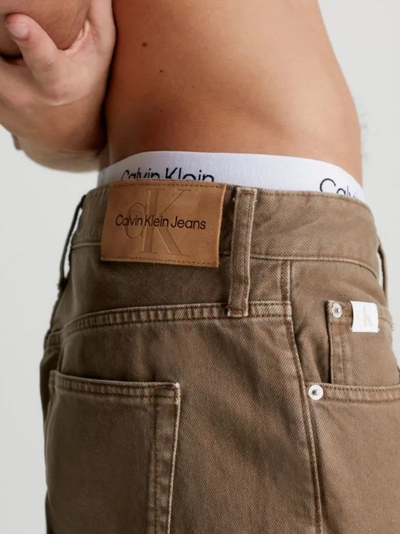 Luxusní 90's Straight jeany, Hnědá barva, 28/NI, 29/NI, 30/NI, 31/NI, 32/NI, 33/NI