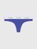 Calvin Klein Underwear – Modern Cotton tanga, Modrá barva