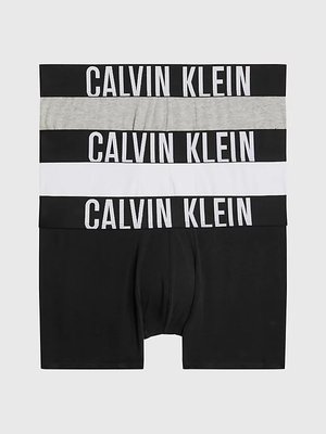 Calvin Klein Underwear – Intense Power boxery 3ks, Bílá, Černá, Šedá barva