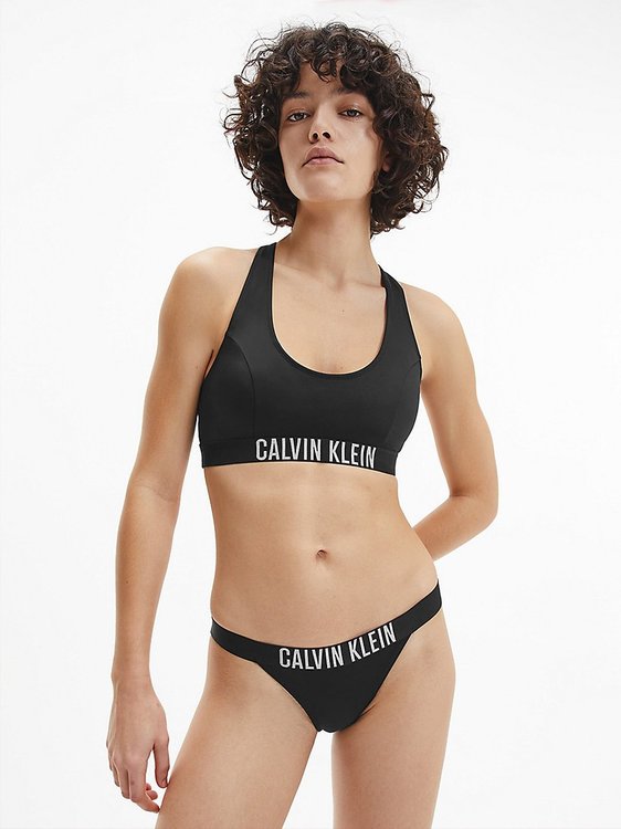 KW0KW01839-BEH plavky BRALETTE RACERBACK-RP – Calvin Klein Swimwear Ženy