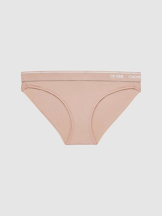 Calvin Klein Underwear – Ck One Kalhotky, Béžová barva
