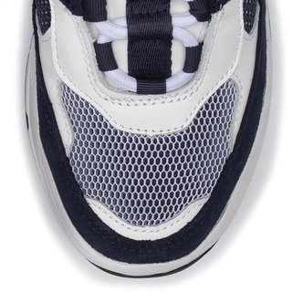 Kotníkové tenisky Bílá, Černá barva Ženy