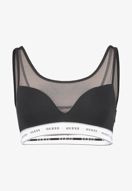 Bralette podprsenka – Guess, Černá barva Ženy