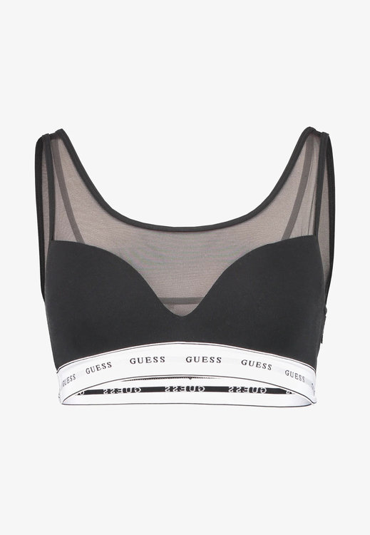 Bralette podprsenka – Guess, Černá barva Ženy