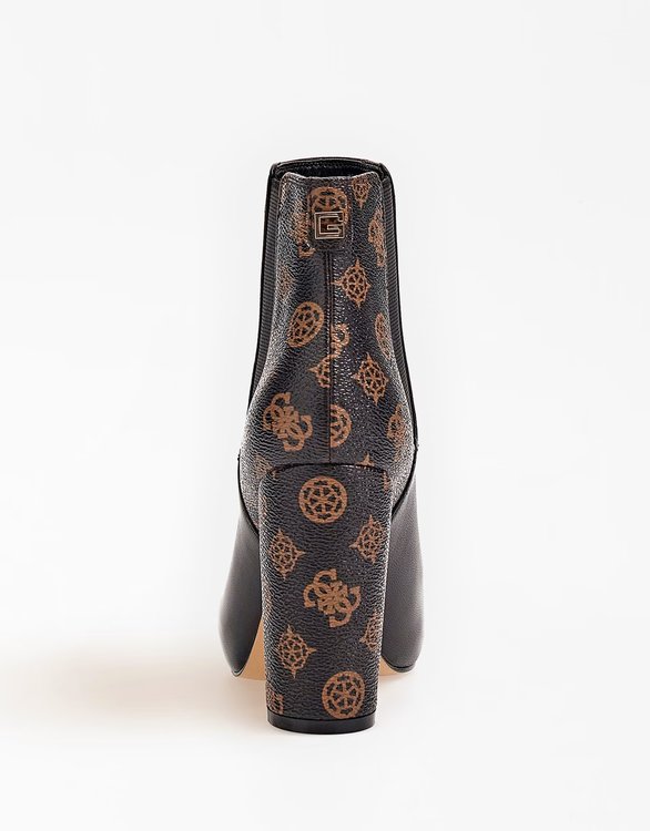 Módní Rico kozačky, Hnědá barva, 2022