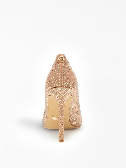 Módní Silks lodičky, Béžová, Tělová barva, 2023