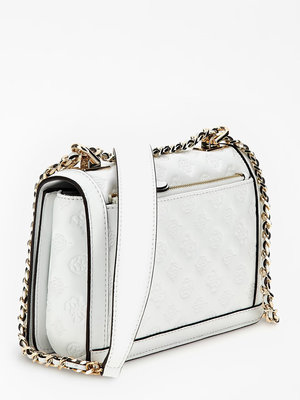 Abey crossbody – GUESS, Bílá barva Ženy