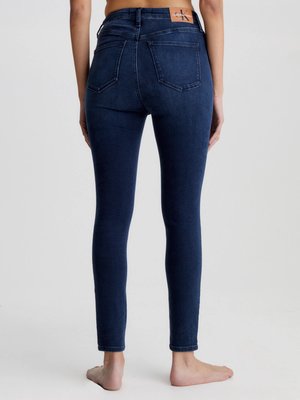 High Rise Super Skinny jeans – Calvin Klein Jeans, Modrá barva Ženy