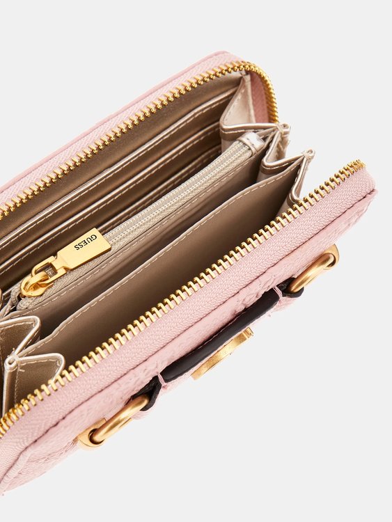 Módní Izzy Peony střední peněženka, Růžová barva, 2024