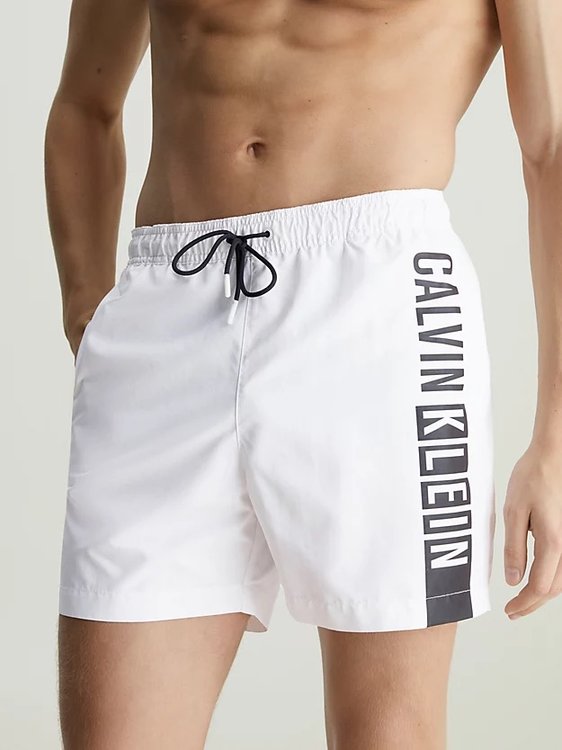 Intense Power plavky – Calvin Klein Swimwear, Bílá barva Muži