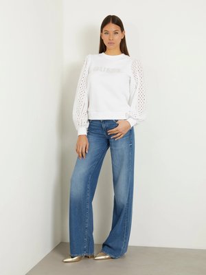 Sangallo mikina – GUESS, Bílá barva Ženy