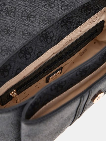 Módní Noreen Convertible crossbody, Černá barva, 2024