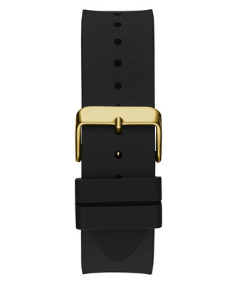 Badge hodinky – GUESS, Černá, Zlatá barva Muži