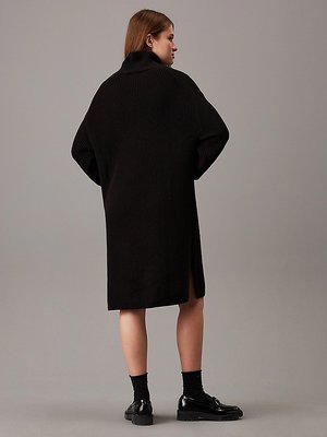 Chunky Loose šaty – Calvin Klein Jeans, Černá barva Ženy