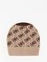 Guess – Valy 4G čepice, Béžová, Hnědá barva