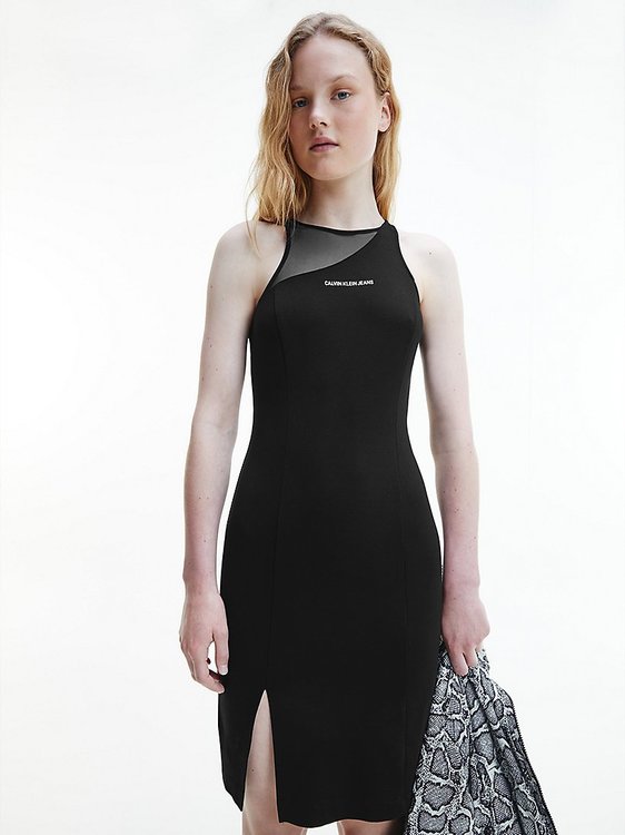 Luxusní J20J216267-BEH šaty n/s, XS, S, M