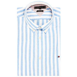 Tommy Hilfiger – Stripe košile, Bílá, Modrá barva 1