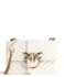 Pinko – Love mini kabelka, Krémová barva