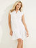 Guess – Teodora šaty, Bílá barva