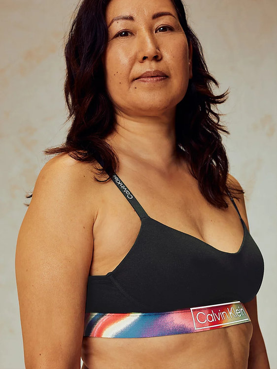 Pride braletka – Calvin Klein Underwear, Černá barva Ženy