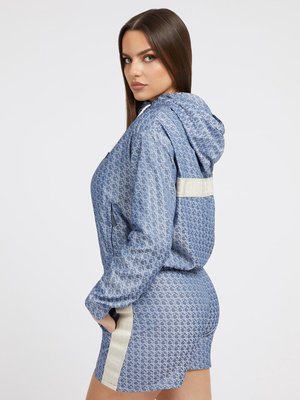 Alethea větrovka – GUESS, Modrá barva Ženy